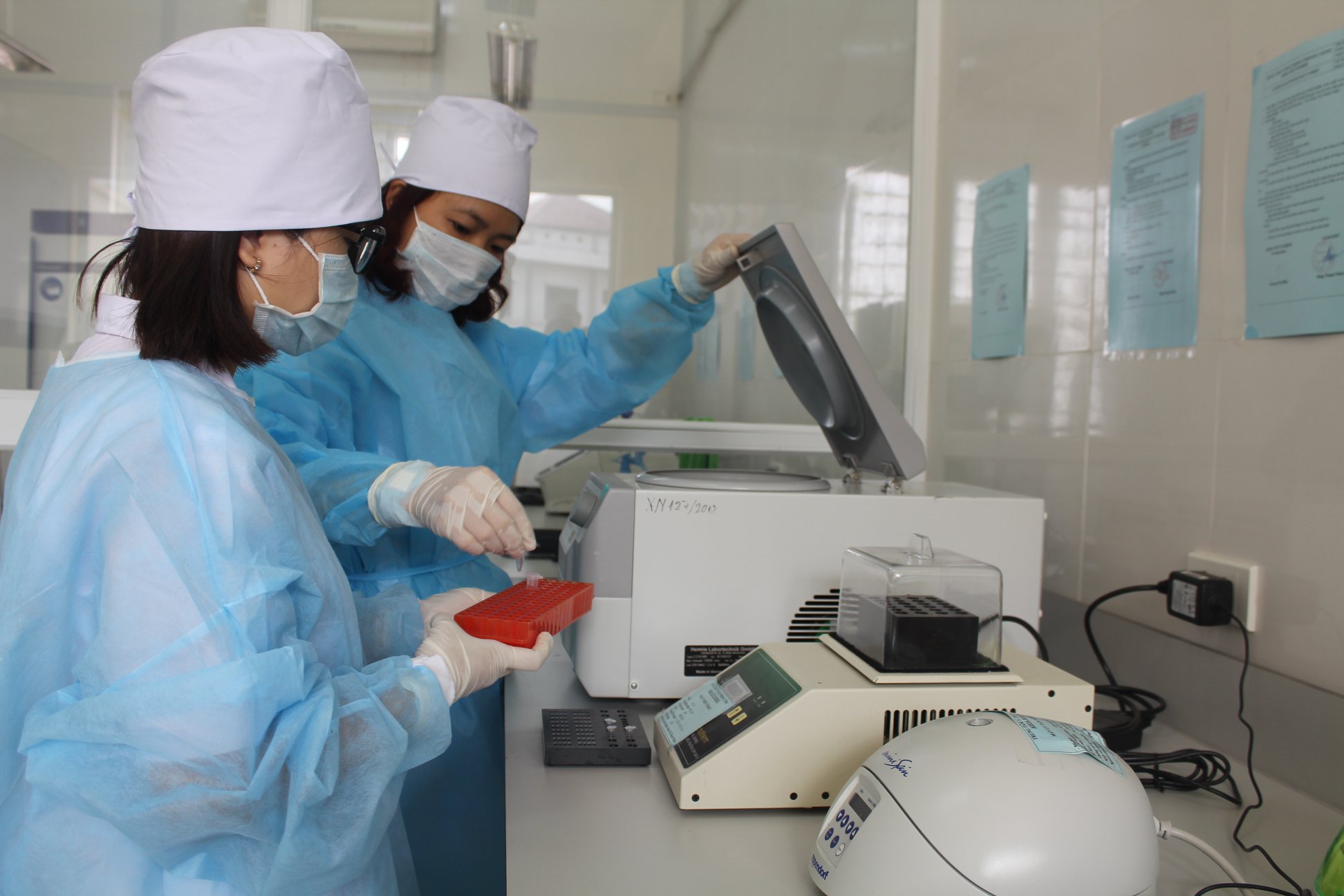 Khoa xét nghiệm bệnh viện đa khoa trung tâm An Giang