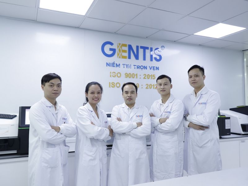 Điểm thu mẫu Trung tâm xét nghiệm Gentis